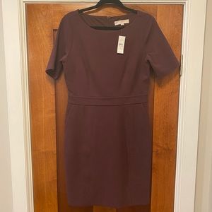 LOFT Burgundy Dress